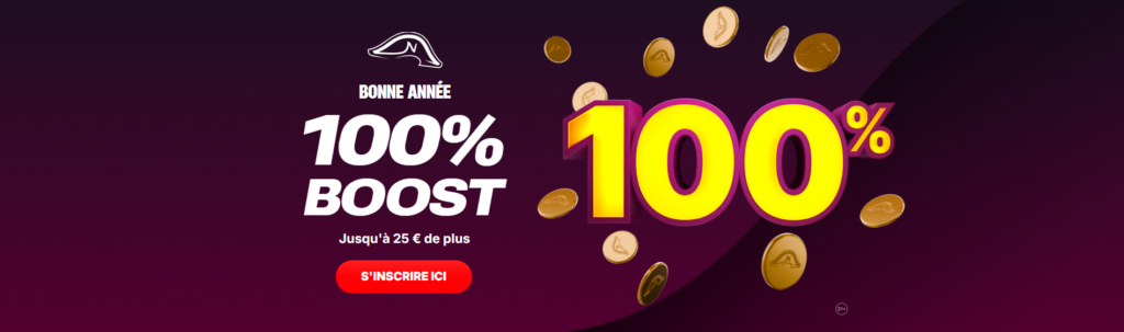 100% boost profit de Napoleon casino