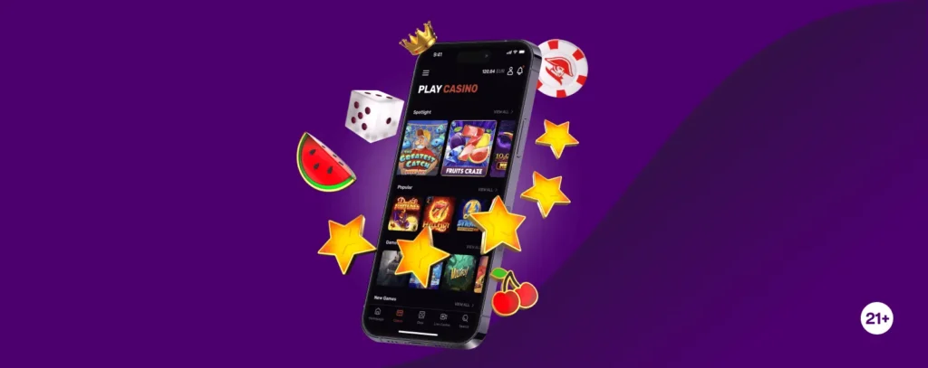 application mobile banniere de Napoleon casino